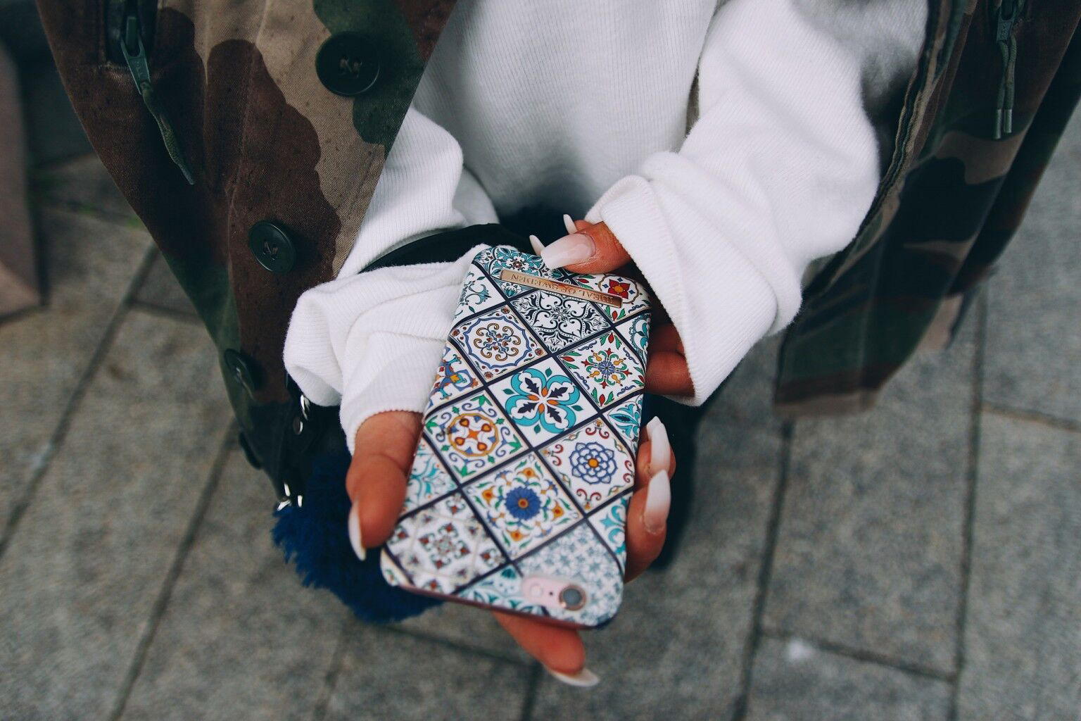 IDEAL OF SWEDEN Fashion, Backcover, Apple, iPhone 6, iPhone 7, iPhone 8, Mosaic