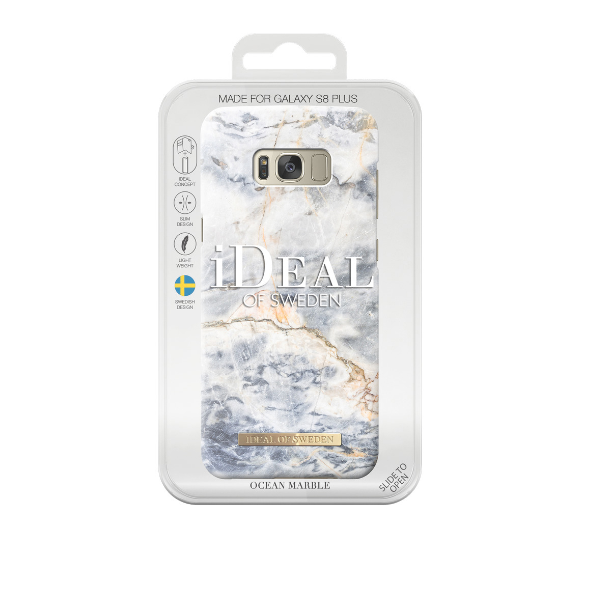 IDEAL OF SWEDEN Fashion, Backcover, Samsung, Galaxy S8+, Ocean Marble