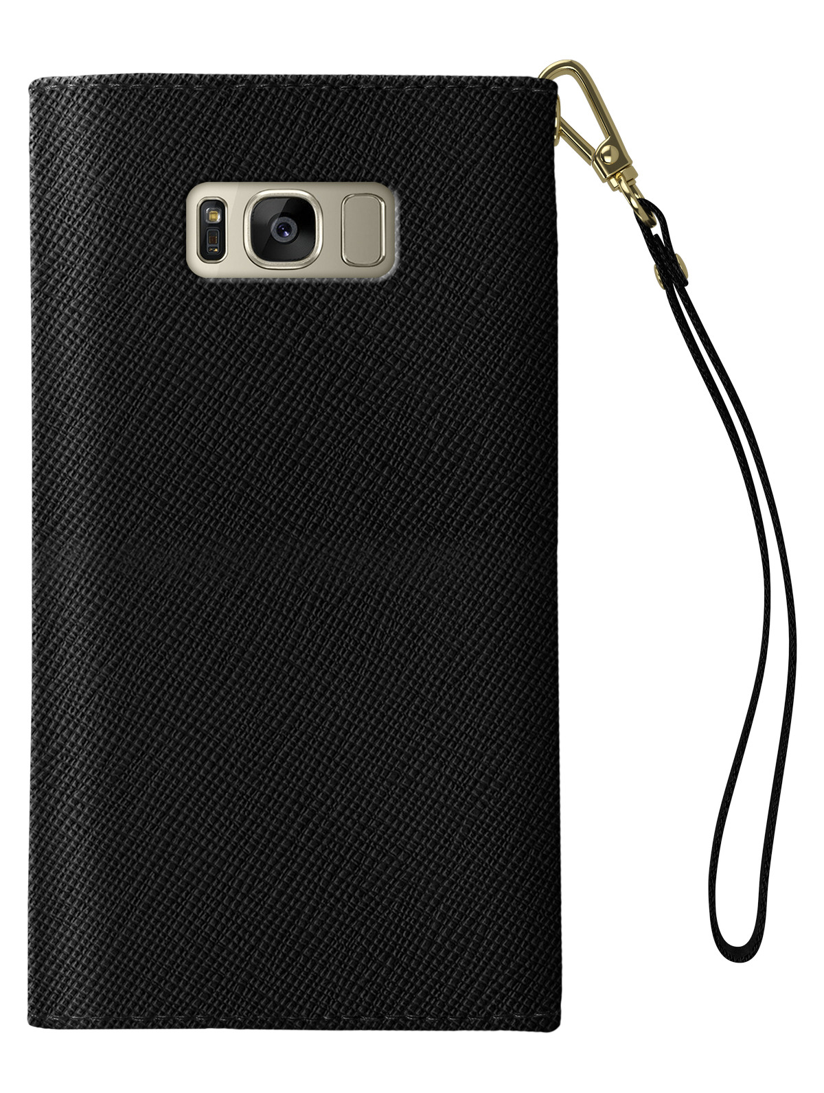 IDEAL OF SWEDEN Mayfair Clutch, Bookcover, Samsung, Galaxy S8, Schwarz