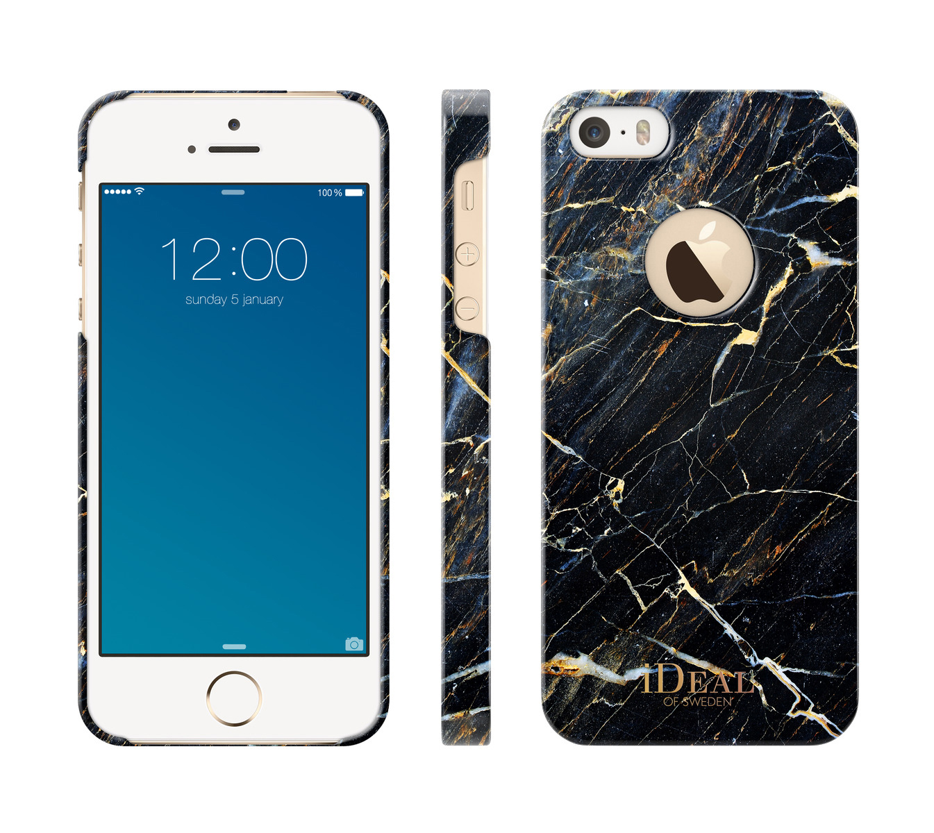 IDEAL OF SWEDEN Fashion, Backcover, Apple, iPhone SE (2016), Port Laurent Marble