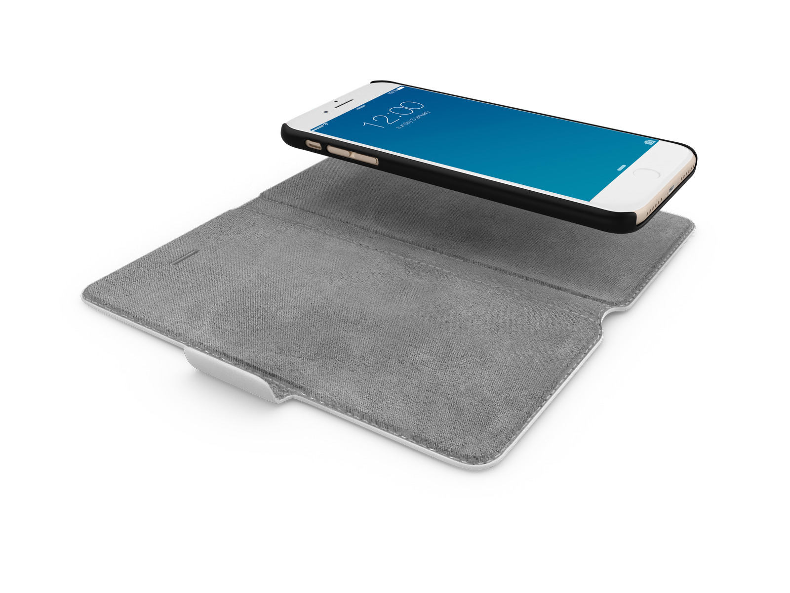 IDEAL OF SWEDEN Fashion, Bookcover, Apple, iPhone 6 Plus, iPhone 7 Plus ,iPhone 8 Plus, Weiß