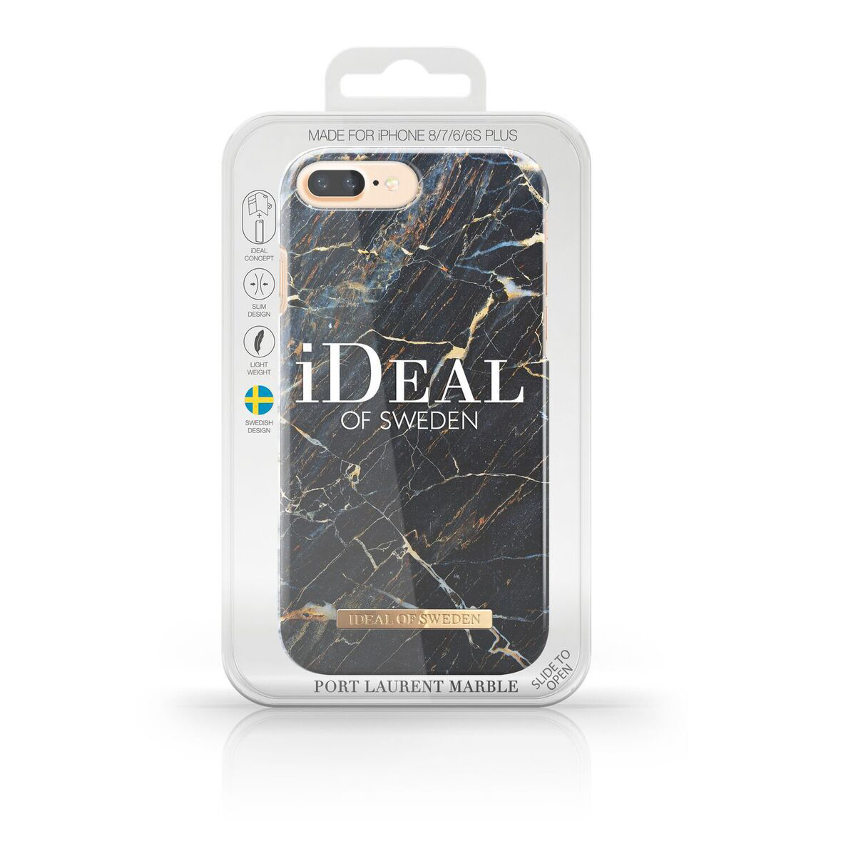 IDEAL OF SWEDEN Fashion, Backcover, Apple, iPhone 6 Plus, iPhone 7 Plus ,iPhone 8 Plus, Port Laurent Marble