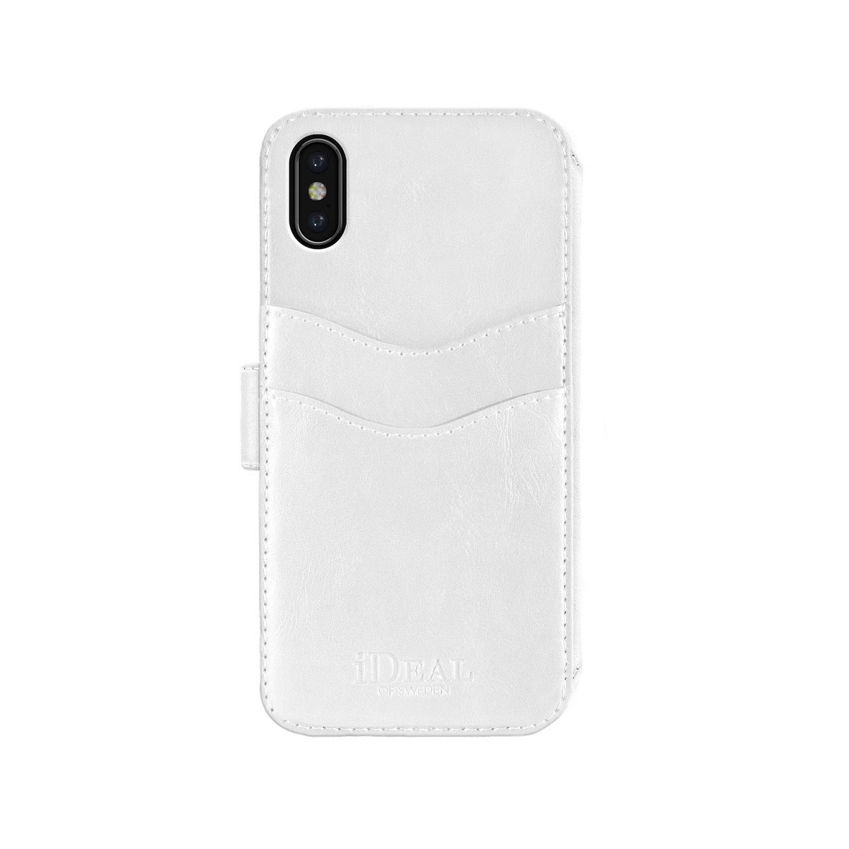 IDEAL OF SWEDEN STHLM, Bookcover, Apple, iPhone X, Weiß