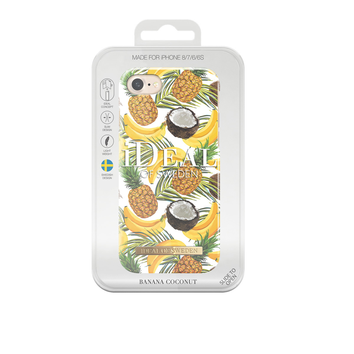 IDEAL OF iPhone Banana Backcover, 7, iPhone Fashion, Apple, Coconut 8, 6, SWEDEN iPhone