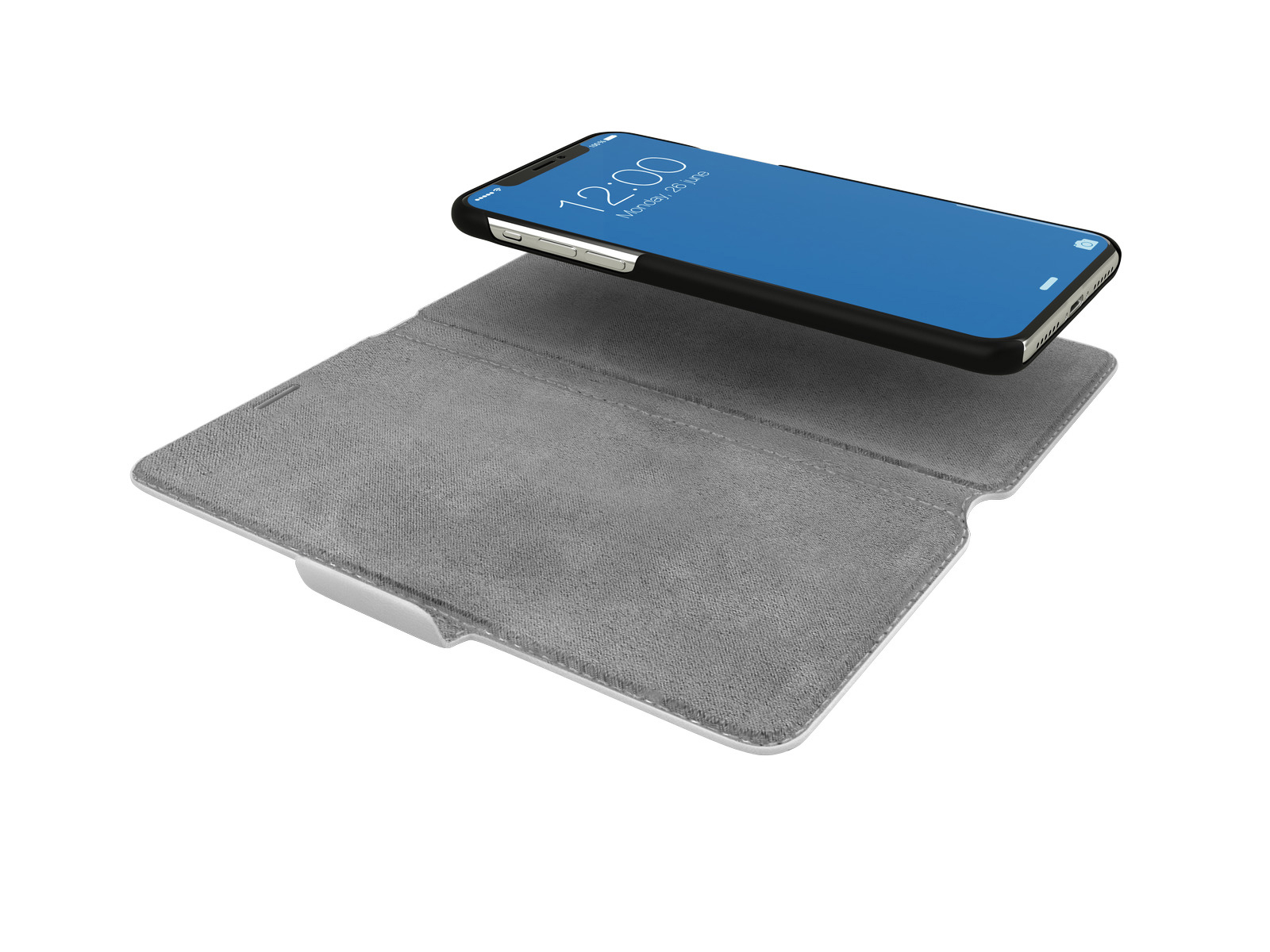 IDEAL OF SWEDEN London, Bookcover, Apple, iPhone X, Weiß