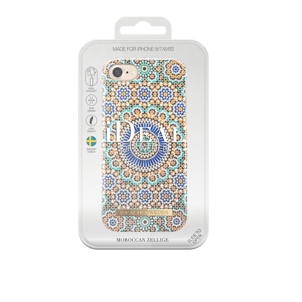 IDEAL OF SWEDEN Fashion, Backcover, Apple, iPhone 6, iPhone 7, iPhone 8, Moroccan Zellige