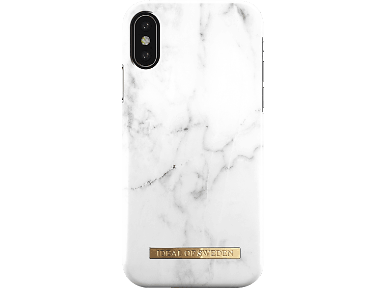 IDEAL OF SWEDEN Fashion, Backcover, White iPhone Apple, X, Marble