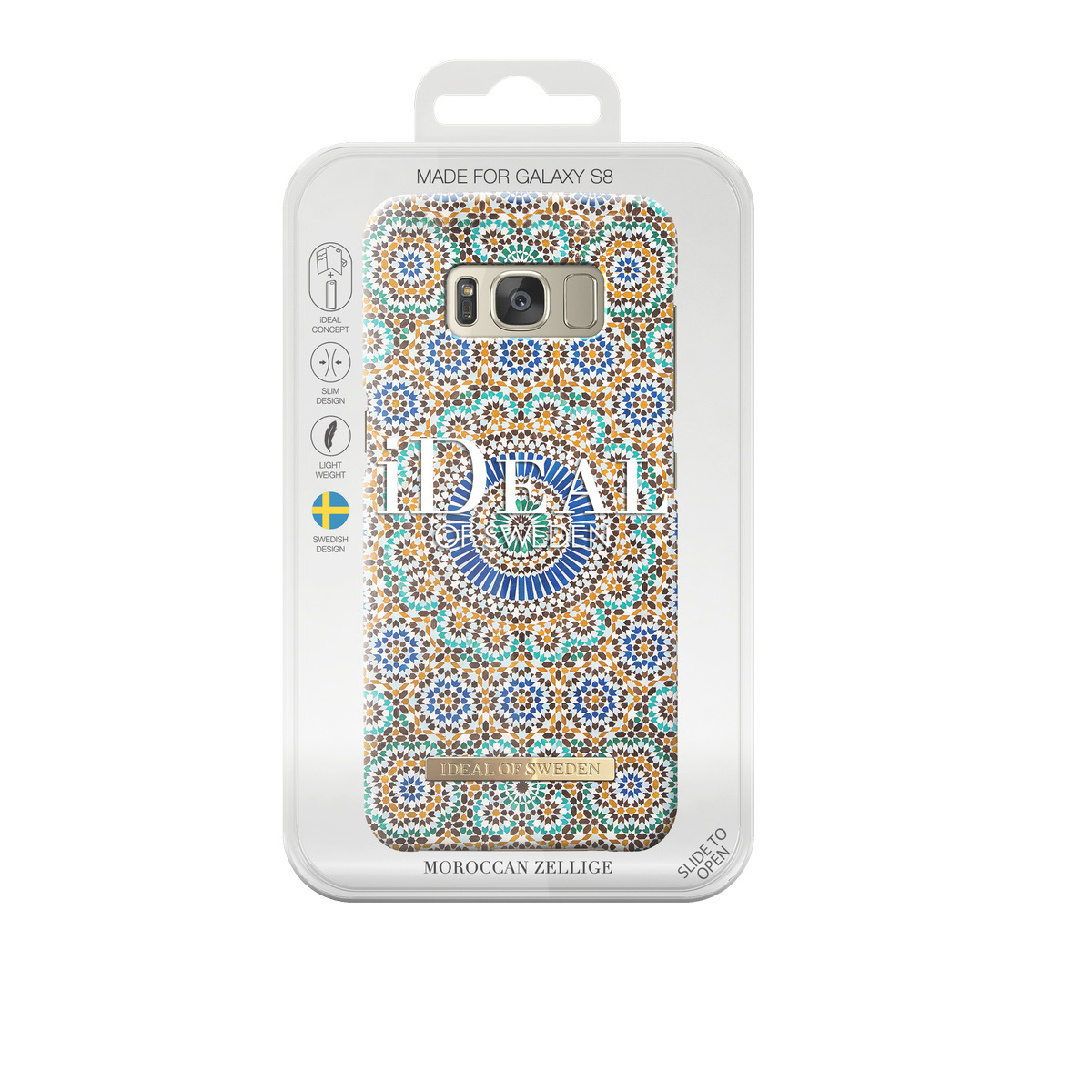 IDEAL OF SWEDEN Fashion, Backcover, Samsung, Galaxy S8, Moroccan Zellige