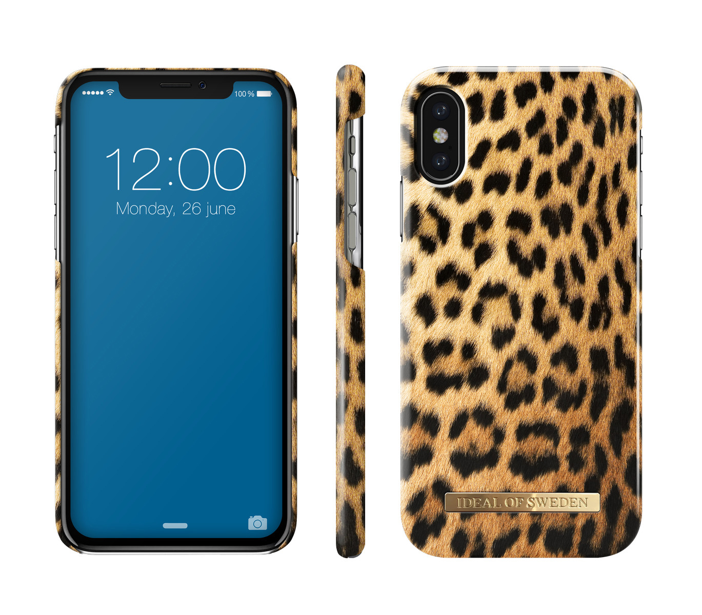 IDEAL Fashion, Apple, Backcover, SWEDEN Leopard X, iPhone Wild OF
