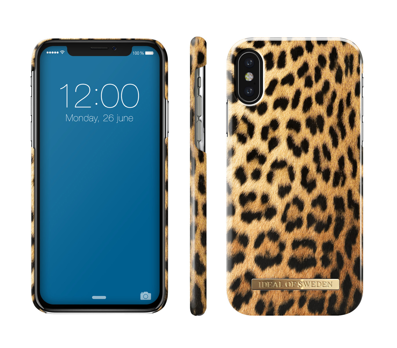 IDEAL OF SWEDEN Fashion, Backcover, Apple, iPhone X, Wild Leopard