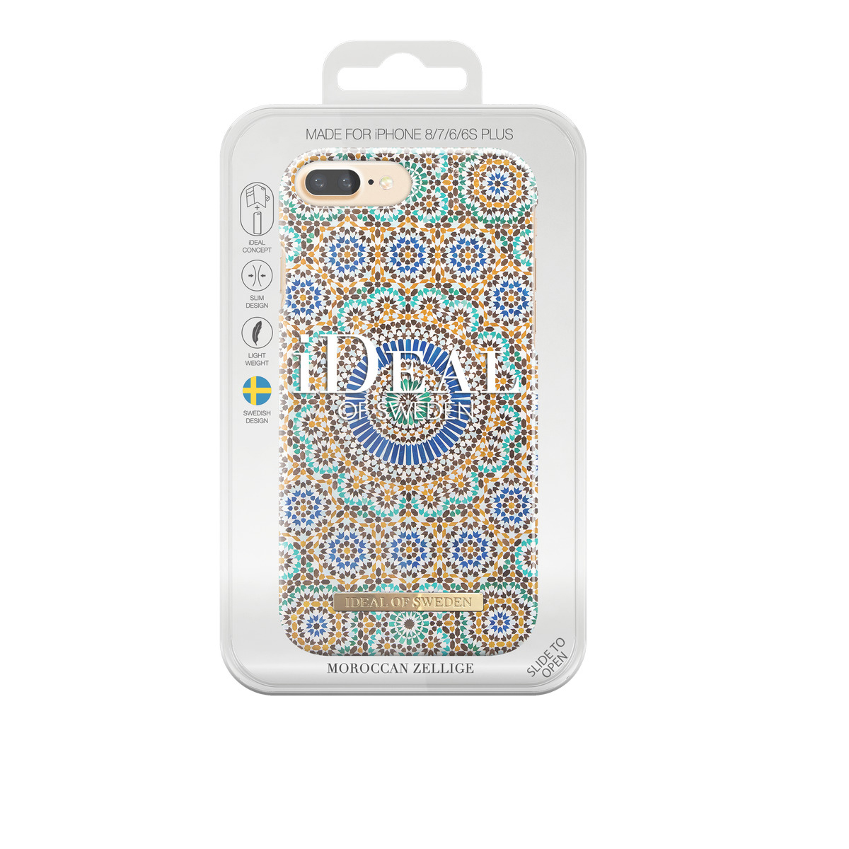 Fashion, 7 6 Moroccan ,iPhone IDEAL Plus, Plus Zellige OF iPhone 8 Plus, Apple, SWEDEN Backcover, iPhone