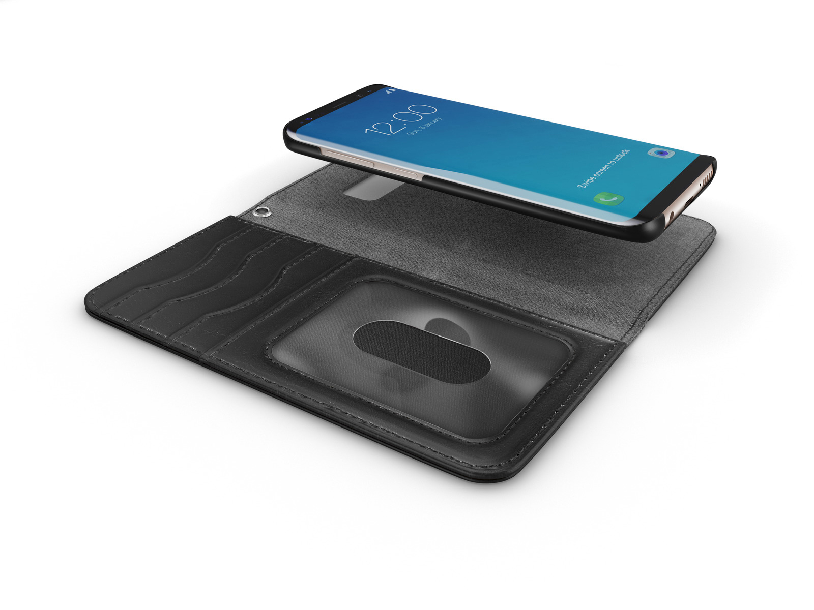 IDEAL OF SWEDEN Magnet, Bookcover, Samsung, Galaxy S8, Schwarz