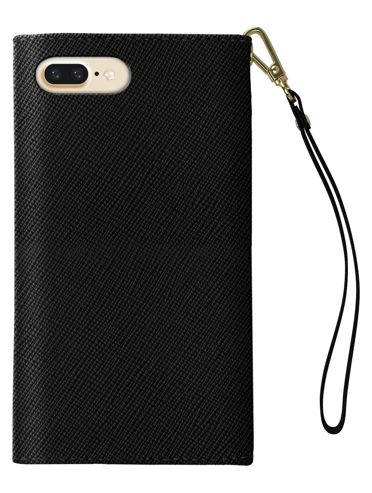 IDEAL OF SWEDEN Mayfair Clutch, Bookcover, Apple, iPhone 6 Plus, iPhone 7 Plus ,iPhone 8 Plus, Schwarz