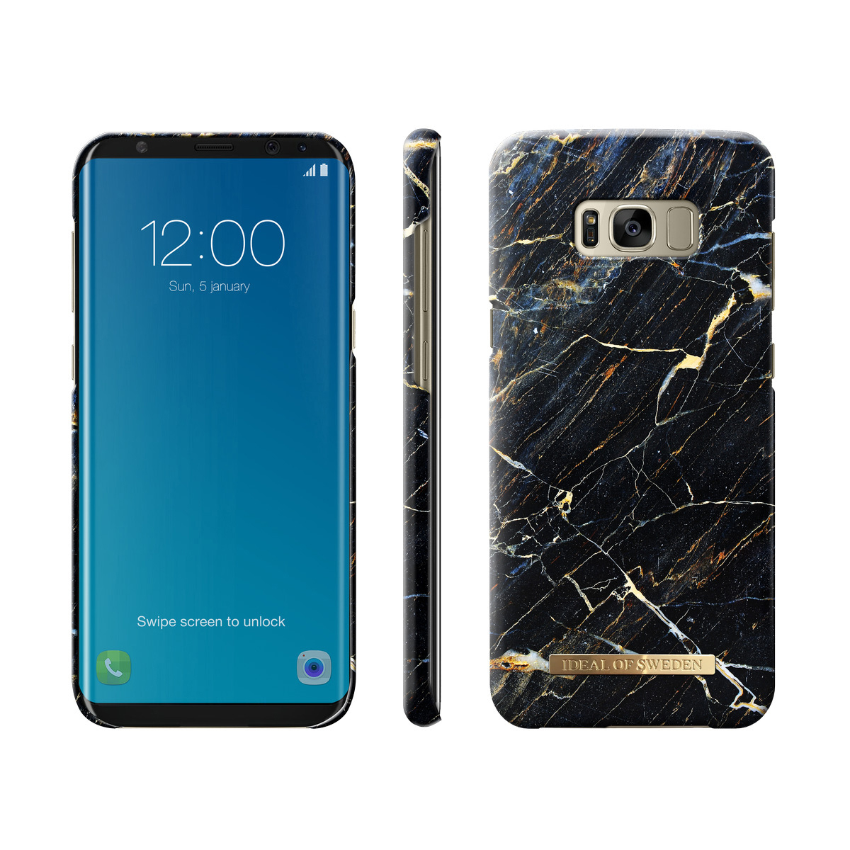 IDEAL OF SWEDEN Fashion, Backcover, Samsung, Galaxy S8 +, Port Laurent Marble