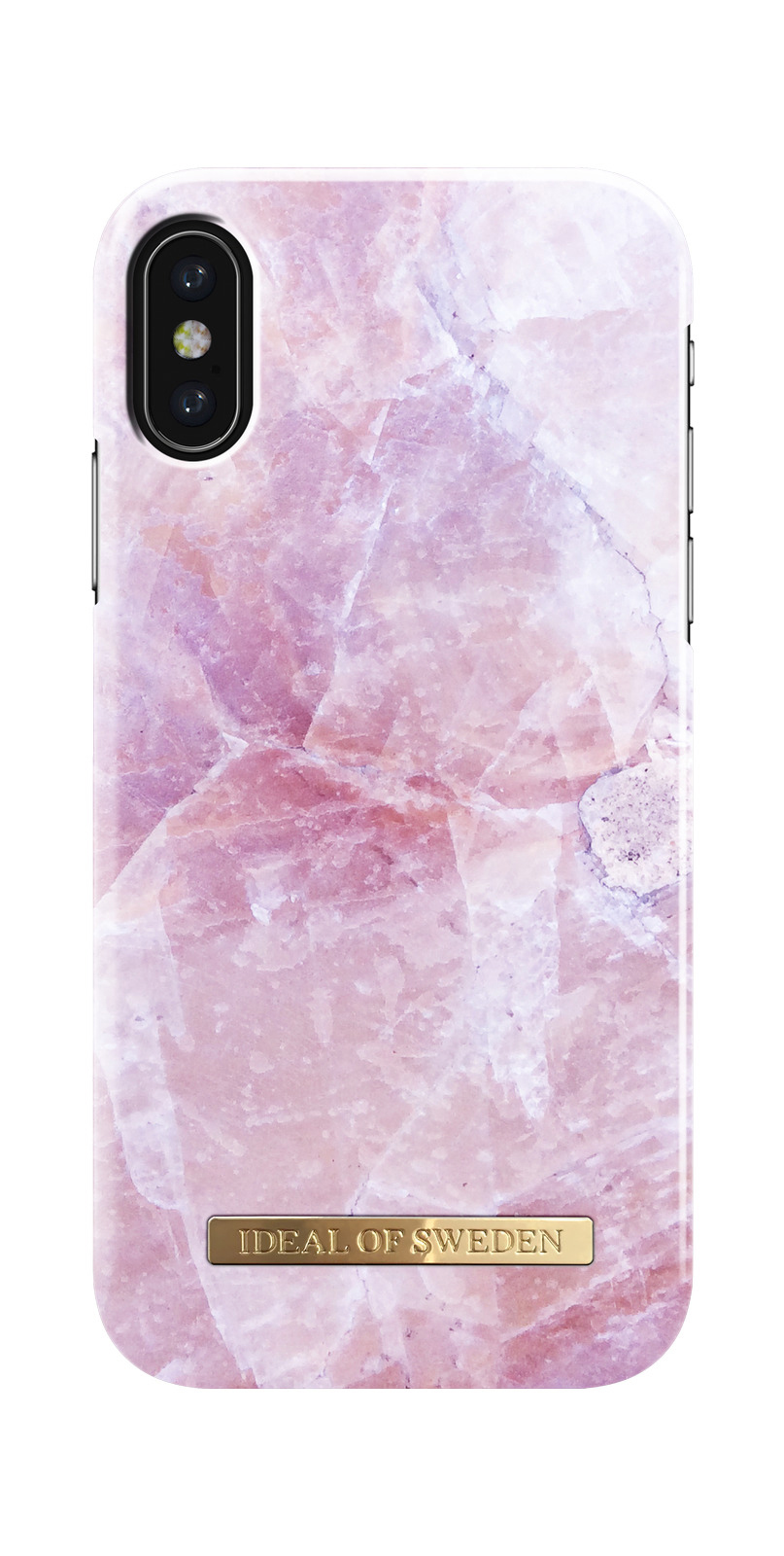 IDEAL OF Apple, Backcover, Pink iPhone X, Fashion, Marble SWEDEN