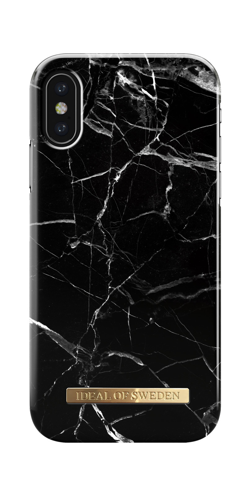 IDEAL OF SWEDEN Fashion, Backcover, X, Marble Black Apple, iPhone