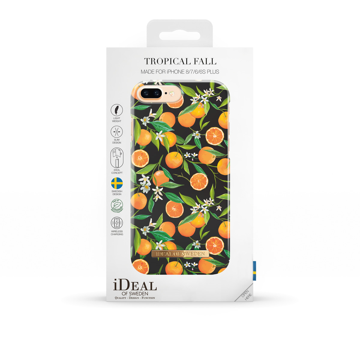 IDEAL OF SWEDEN Fashion, Backcover, Apple, iPhone 6 Plus, iPhone 7 Plus ,iPhone 8 Plus, Tropical Fall
