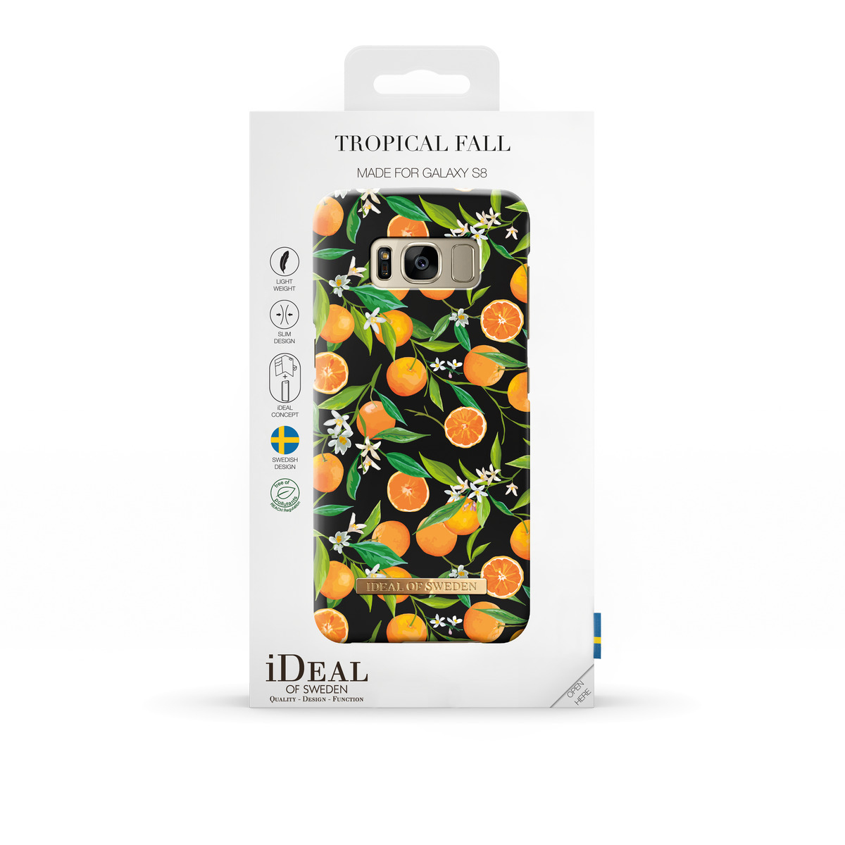 IDEAL OF SWEDEN Fashion, Backcover, Samsung, Galaxy S8, Tropical Fall