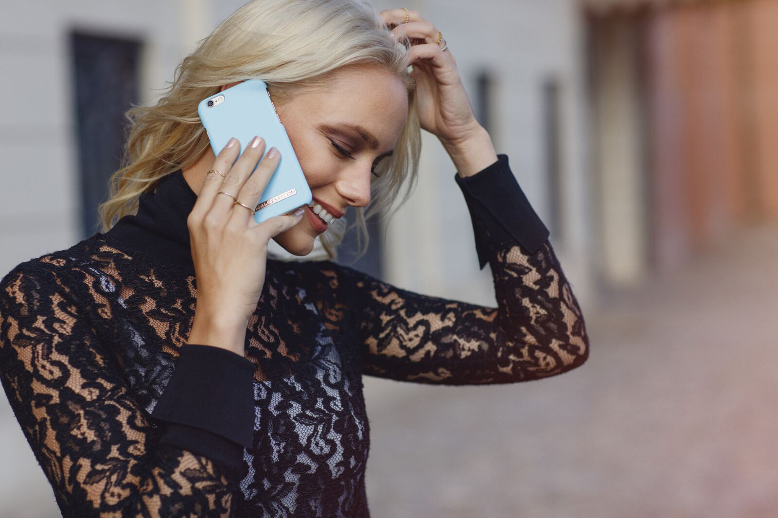 IDEAL OF SWEDEN Fashion, Backcover, Apple, iPhone 6 Plus, iPhone 7 Plus ,iPhone 8 Plus, Airy Blue