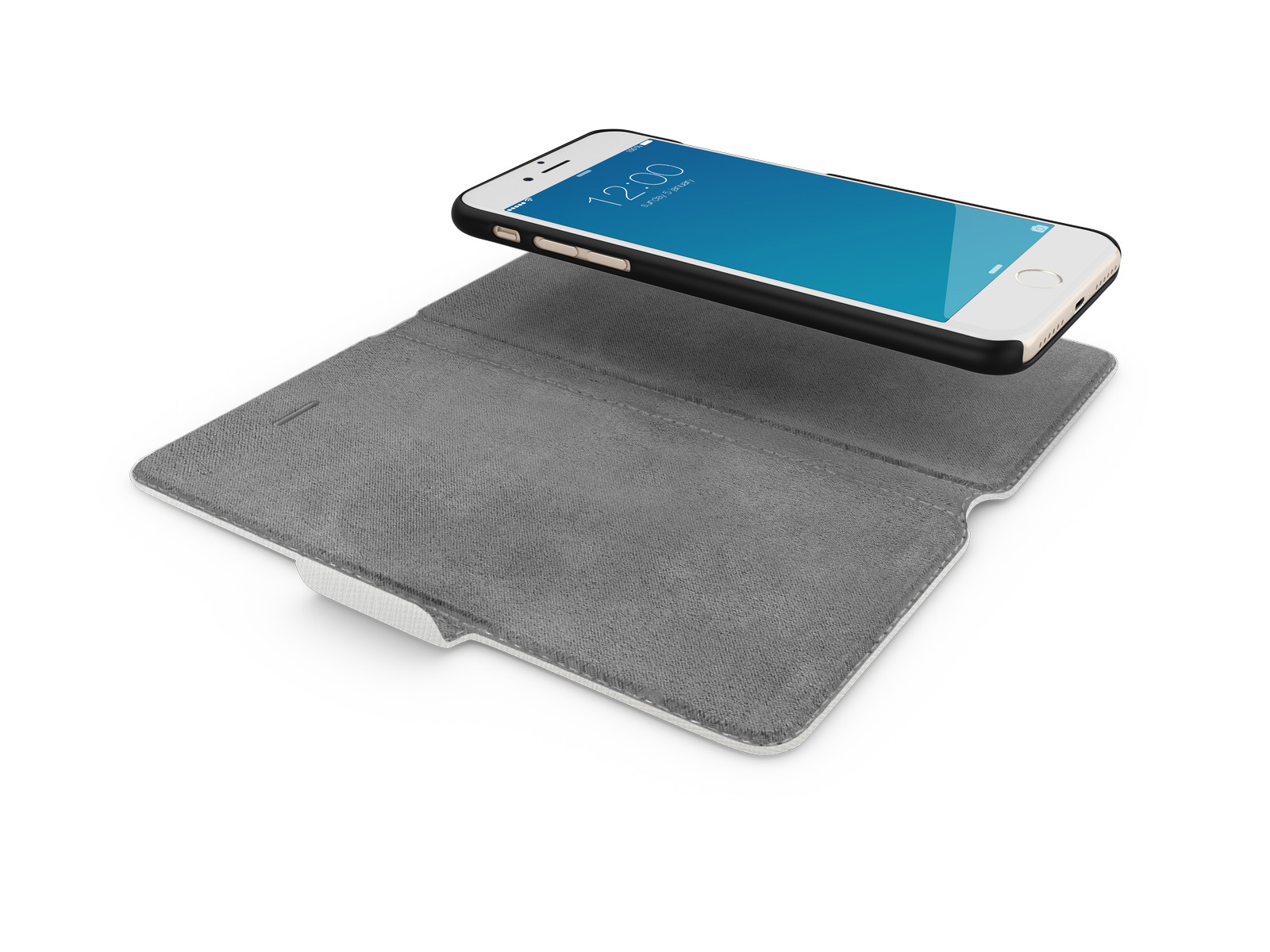 IDEAL OF SWEDEN Fashion, Bookcover, Apple, iPhone 6, iPhone 7, iPhone 8, Weiß