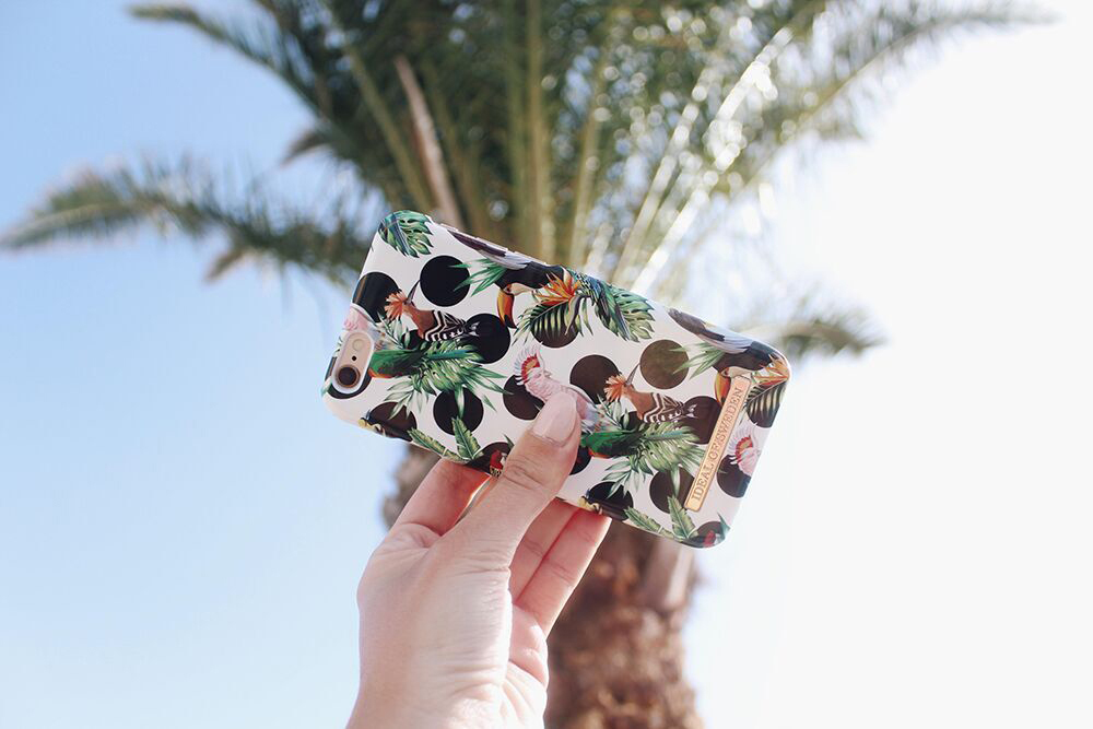 IDEAL OF SWEDEN Fashion, Backcover, Apple, iPhone 6, iPhone 7, iPhone 8, Tropical Dots