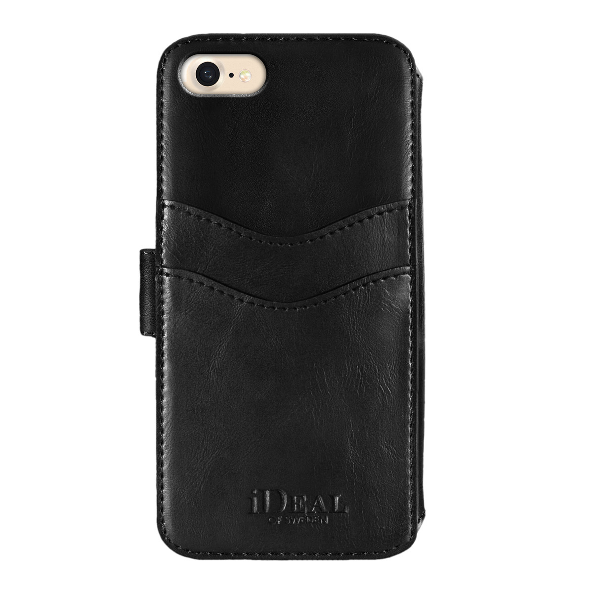 IDEAL OF SWEDEN STHLM, Bookcover, Apple, iPhone 6, iPhone 7, iPhone 8, Schwarz