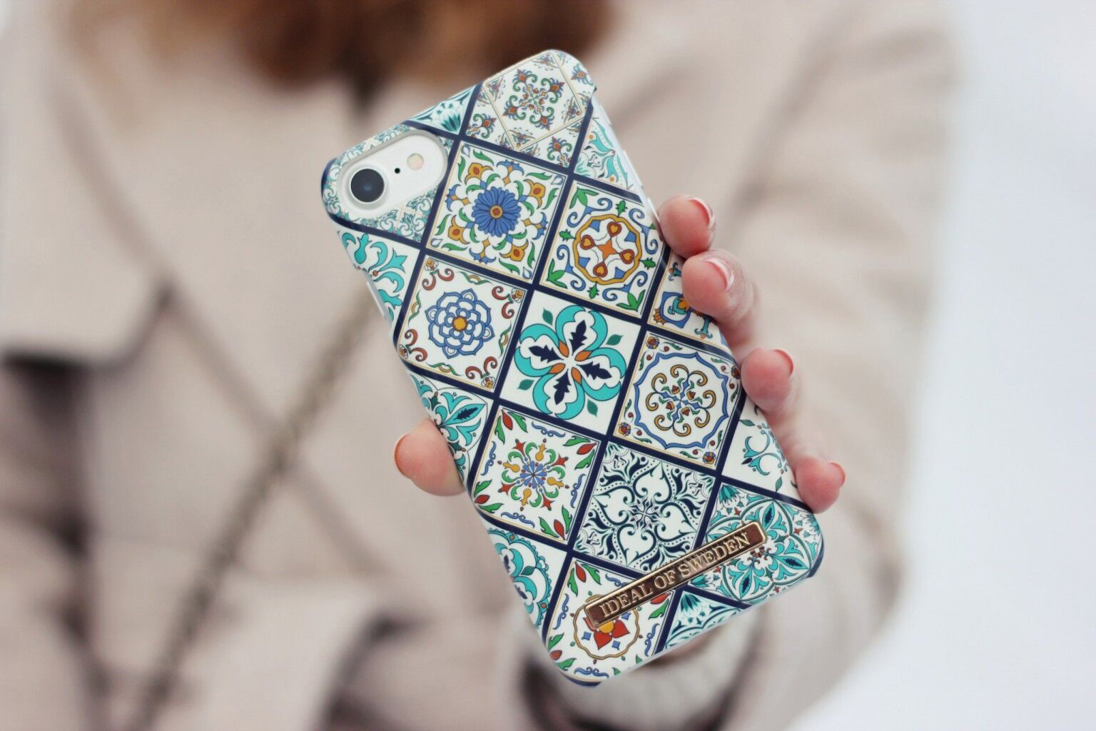 IDEAL OF SWEDEN Fashion, Backcover, Apple, iPhone 6, iPhone 7, iPhone 8, Mosaic