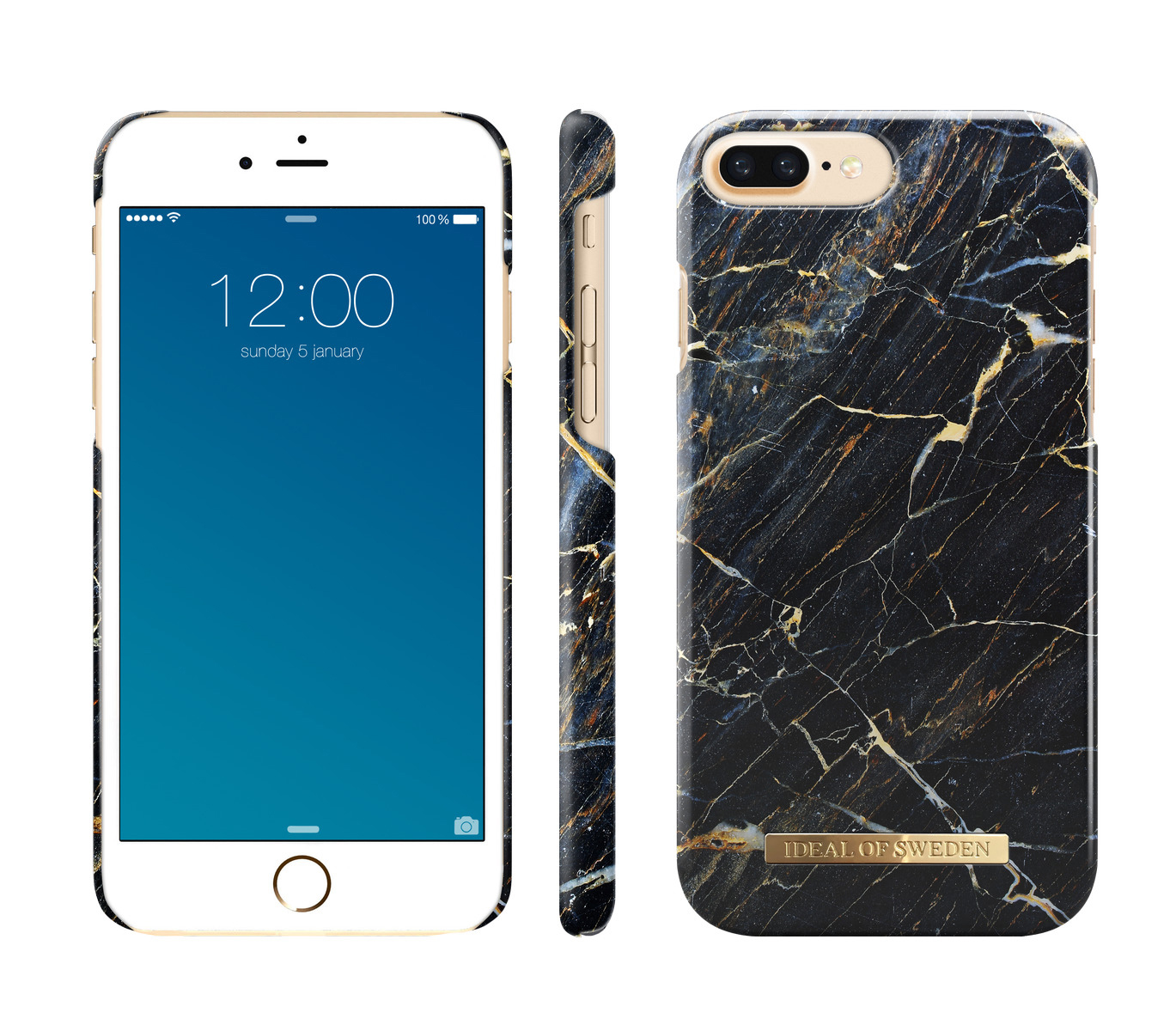 IDEAL OF SWEDEN Fashion, Backcover, Apple, iPhone 6 Plus, iPhone 7 Plus ,iPhone 8 Plus, Port Laurent Marble