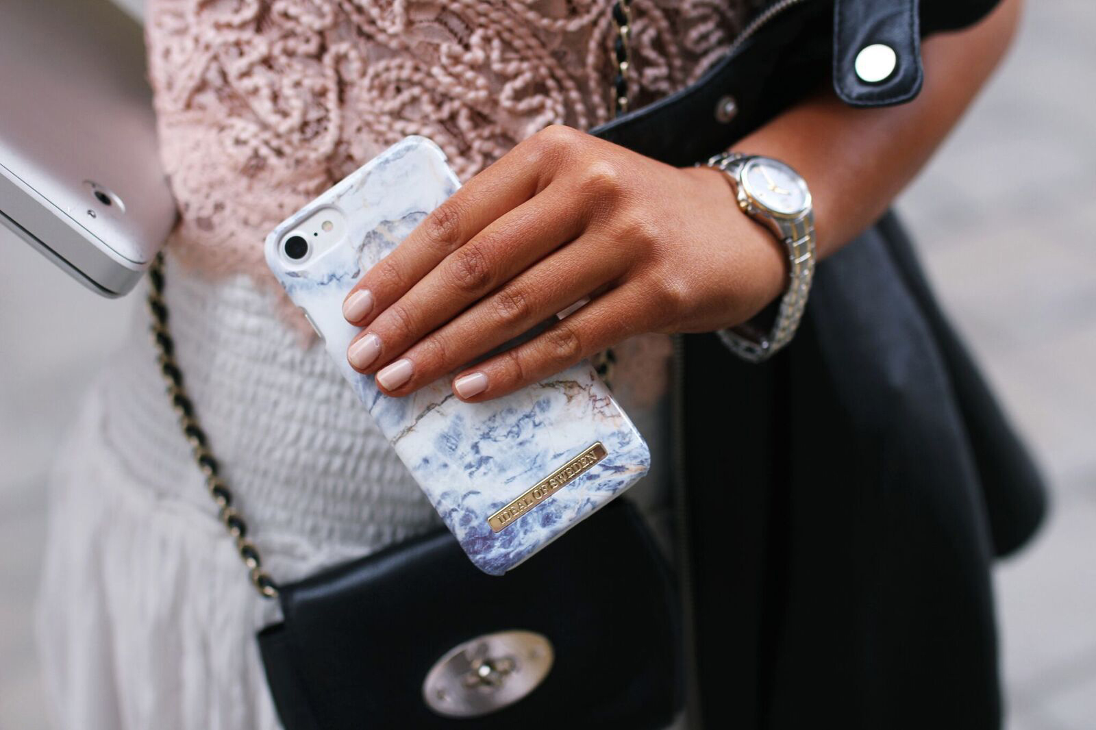IDEAL OF SWEDEN Fashion, Backcover, Apple, iPhone SE (2016), Ocean Marble