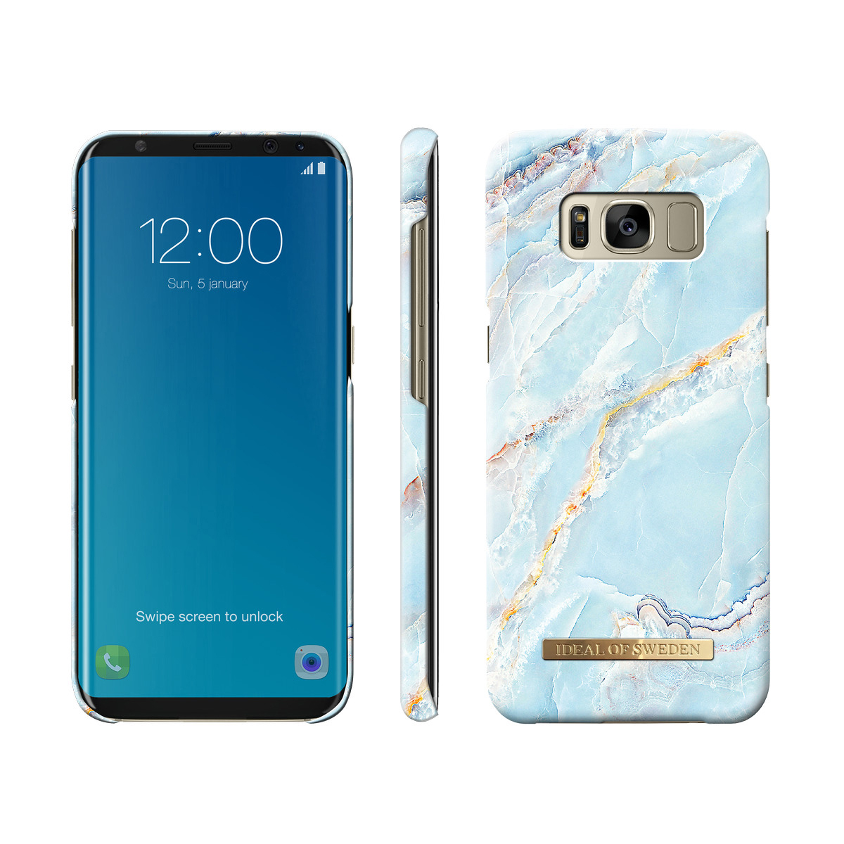 IDEAL OF SWEDEN Fashion, Backcover, Samsung, Galaxy S8, Island Paradise Marble