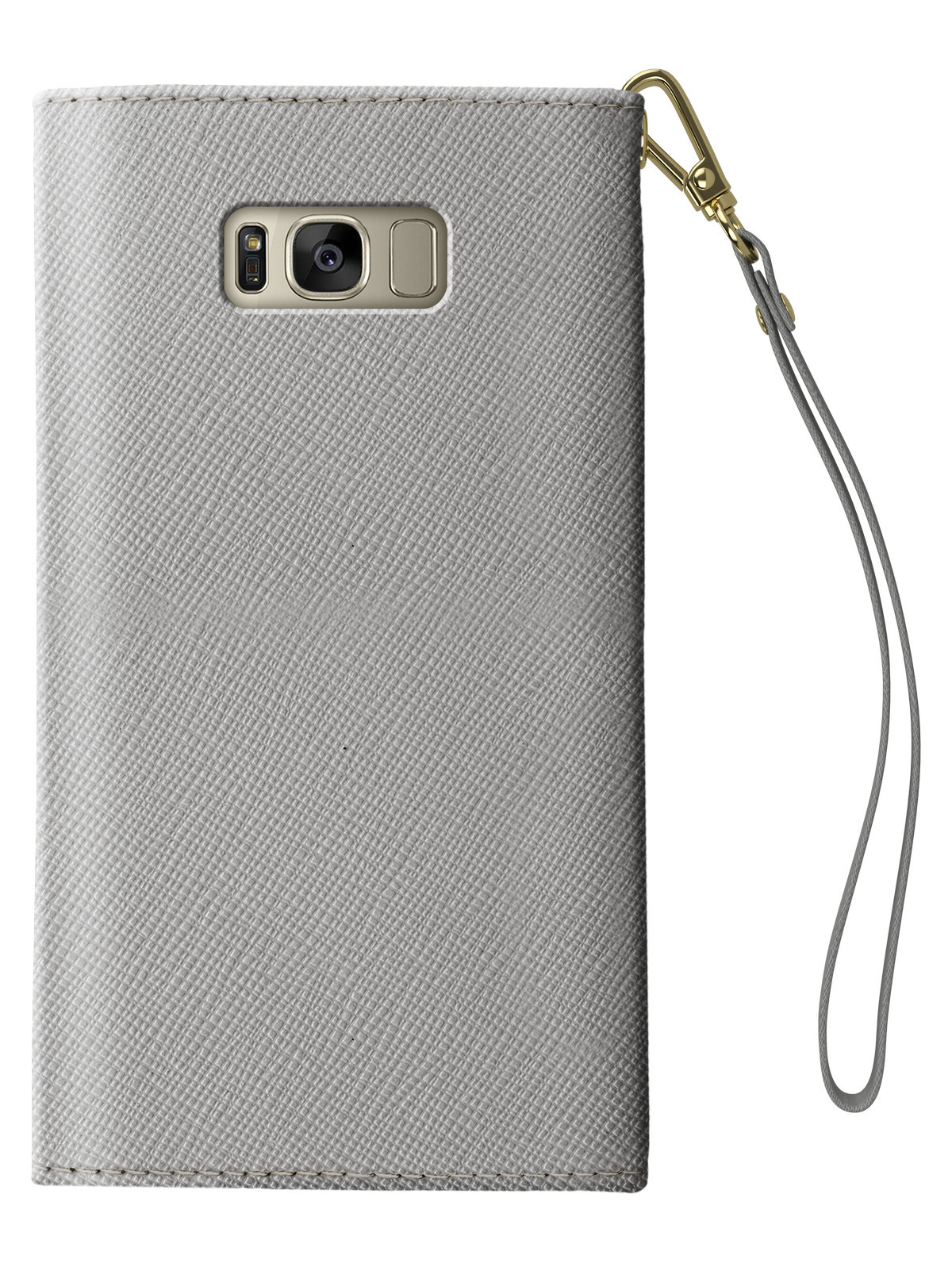 IDEAL OF SWEDEN Mayfair Clutch, Bookcover, Samsung, Galaxy S8+, Grau