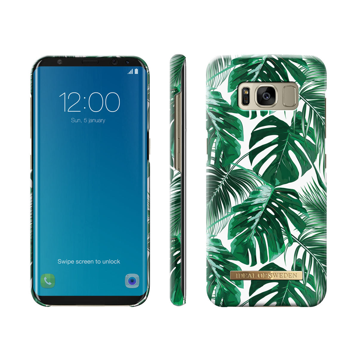 IDEAL OF SWEDEN Fashion, Backcover, Samsung, Galaxy S8, Monstera Jungle
