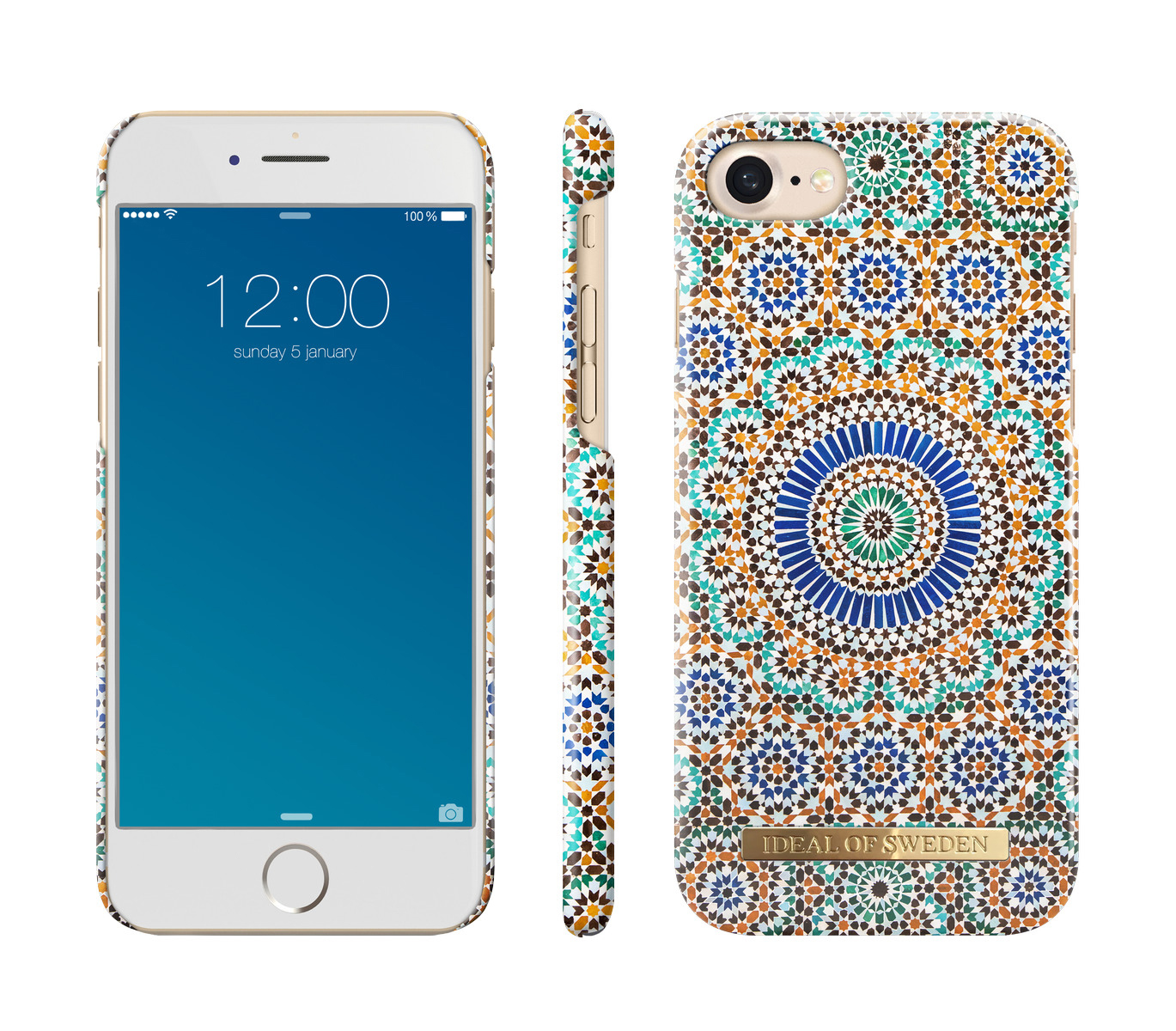 IDEAL OF SWEDEN Fashion, Backcover, Apple, iPhone 6, iPhone 7, iPhone 8, Moroccan Zellige