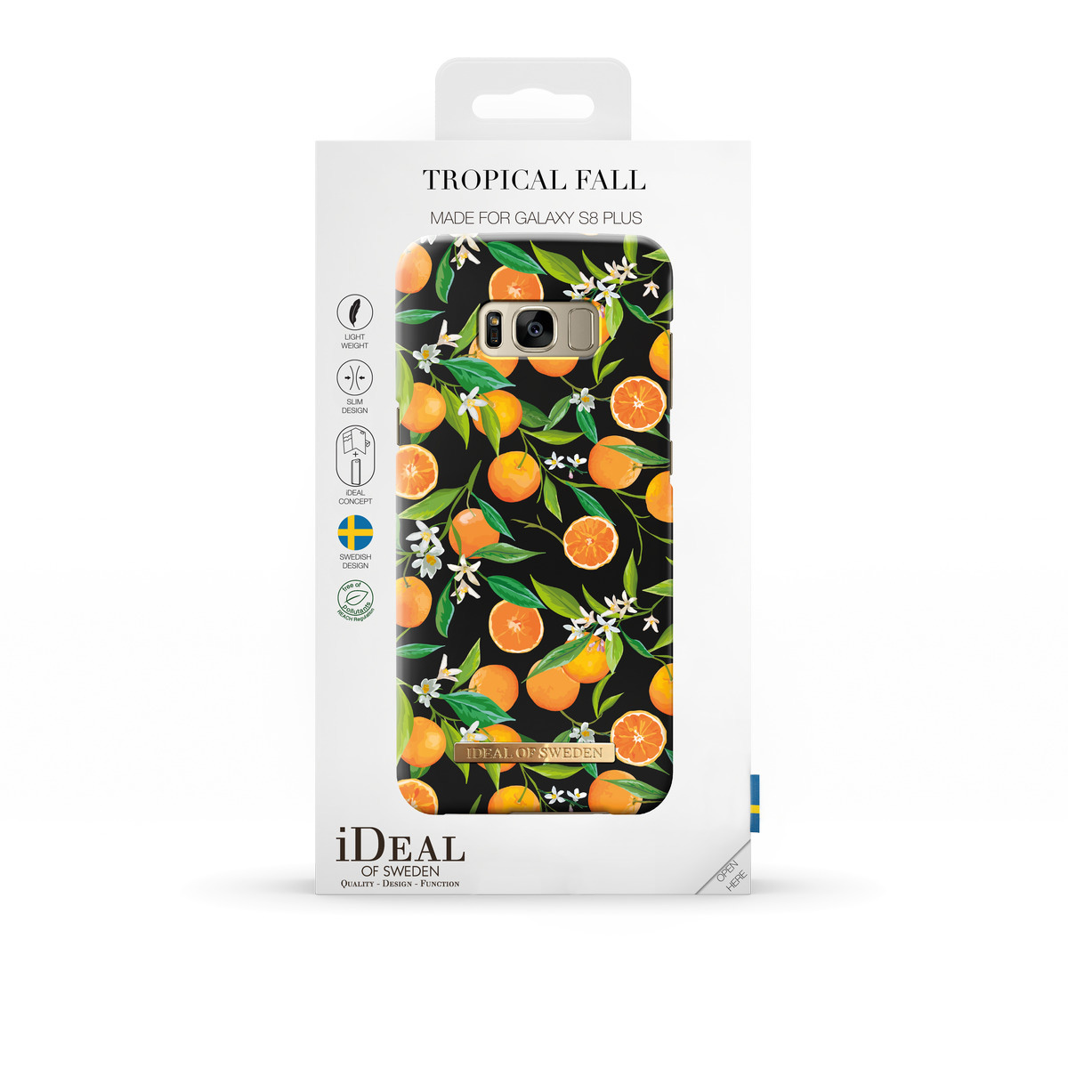 IDEAL OF SWEDEN Fashion, Backcover, Samsung, Galaxy S8+, Tropical Fall