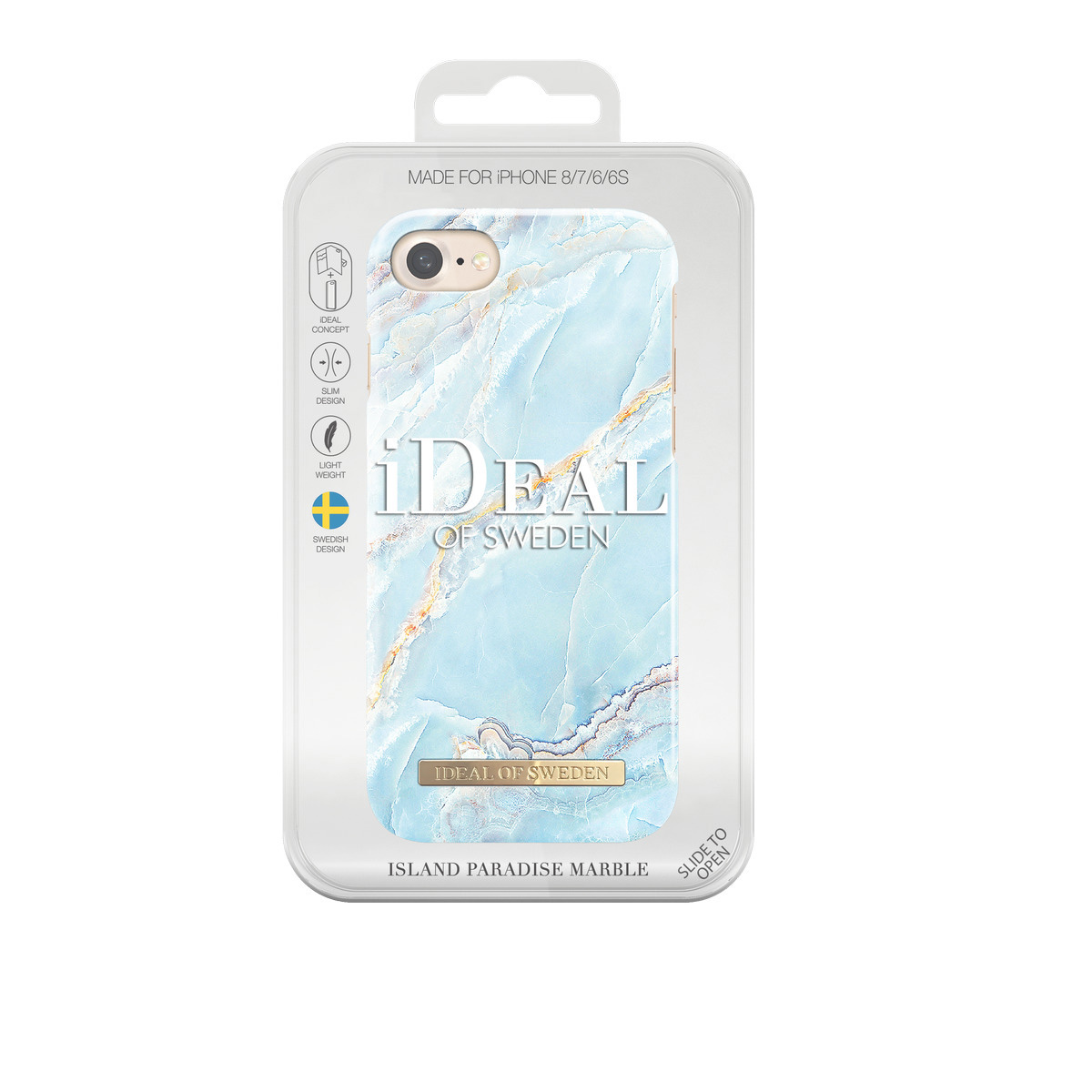 IDEAL OF SWEDEN Fashion, Backcover, Apple, iPhone 6, iPhone 7, iPhone 8, Paradise Marble