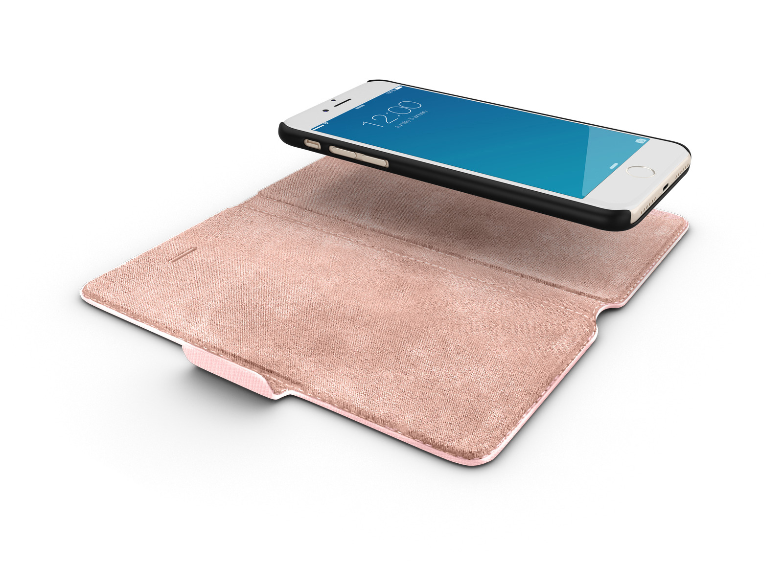 IDEAL OF SWEDEN Fashion, Bookcover, Apple, iPhone 6, iPhone 7, iPhone 8, Rosa