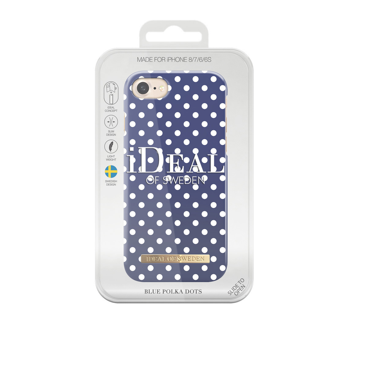 IDEAL OF SWEDEN Fashion, Backcover, Apple, iPhone 6, iPhone 7, iPhone 8, Polka Dots