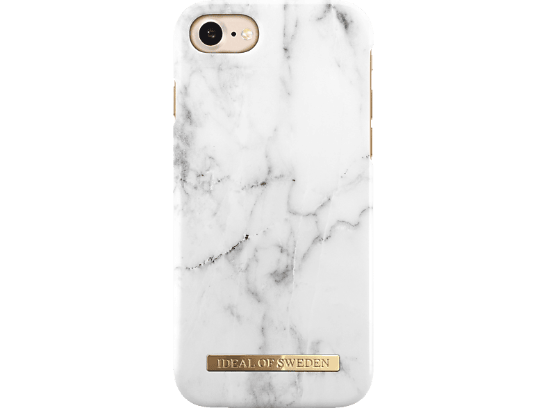 IDEAL OF SWEDEN Fashion, Backcover, Apple, iPhone 6, iPhone 7, iPhone 8, White Marble