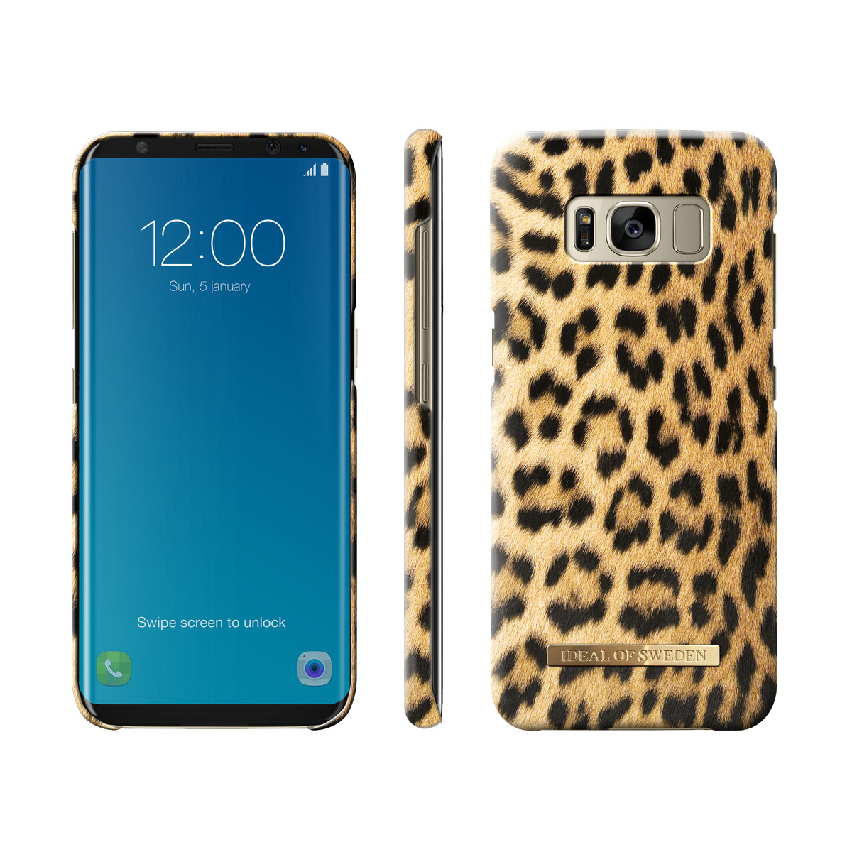 IDEAL OF SWEDEN Fashion, Backcover, Samsung, Galaxy S8, Wild Leopard