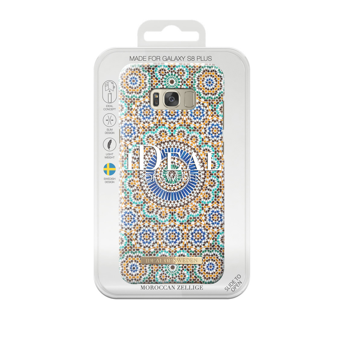 IDEAL OF SWEDEN Fashion, Backcover, Samsung, Galaxy S8+, Moroccan Zellige