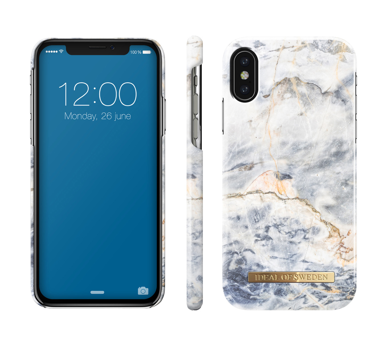 IDEAL OF SWEDEN iPhone X, Fashion, Apple, Ocean Marble Backcover
