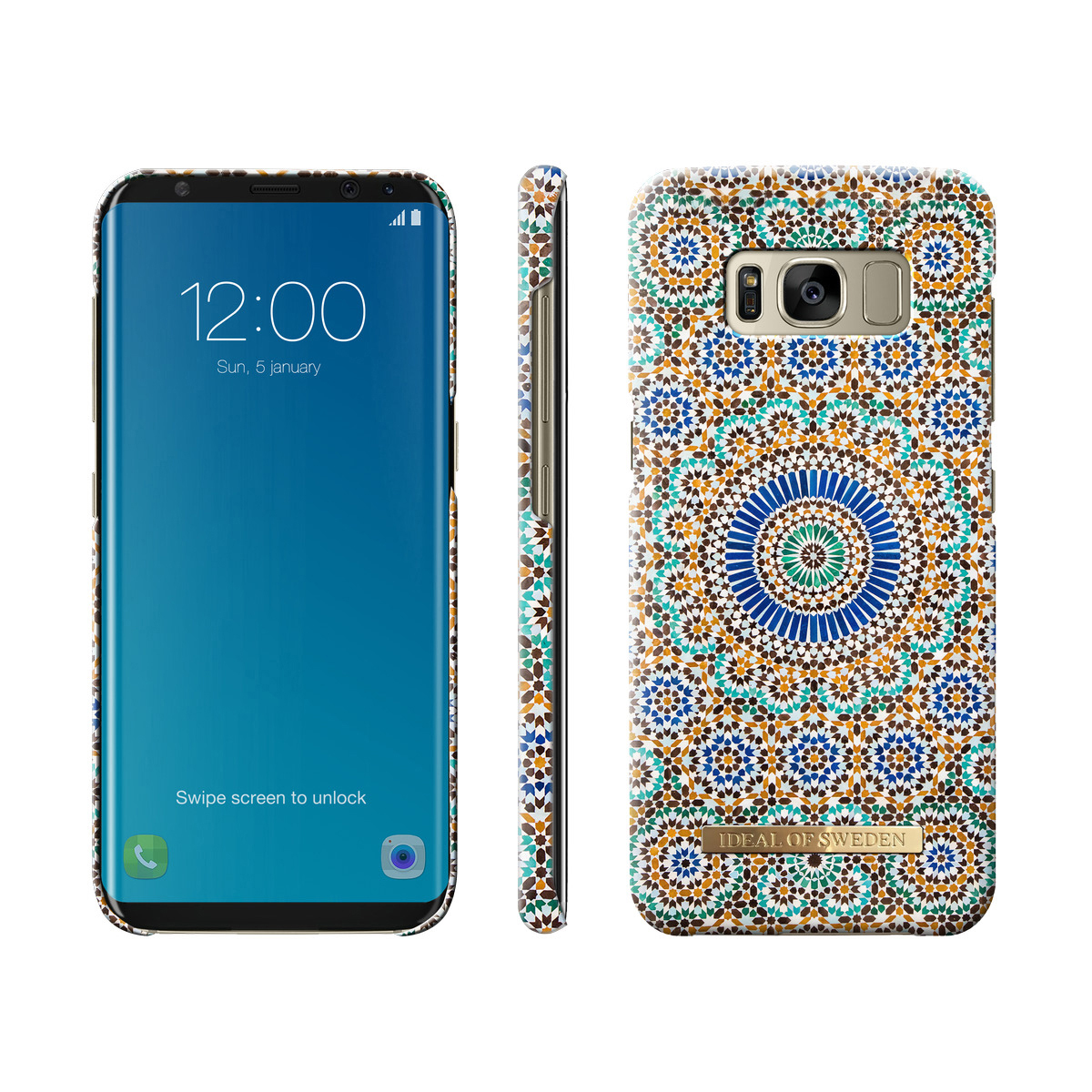 IDEAL OF SWEDEN Fashion, Backcover, Samsung, Galaxy S8, Moroccan Zellige