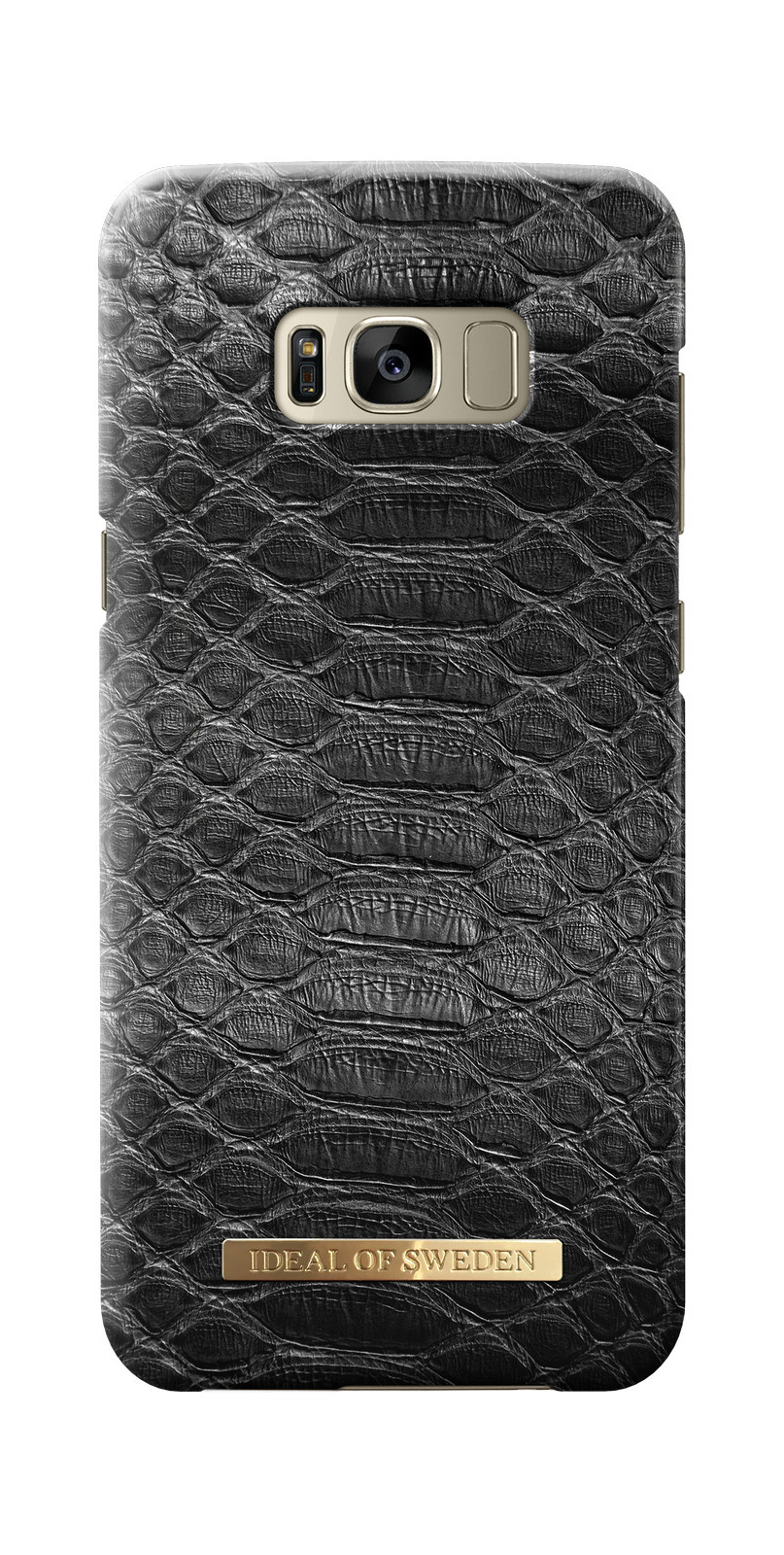 IDEAL OF SWEDEN Fashion, Backcover, Samsung, Galaxy S8+, Black Reptile