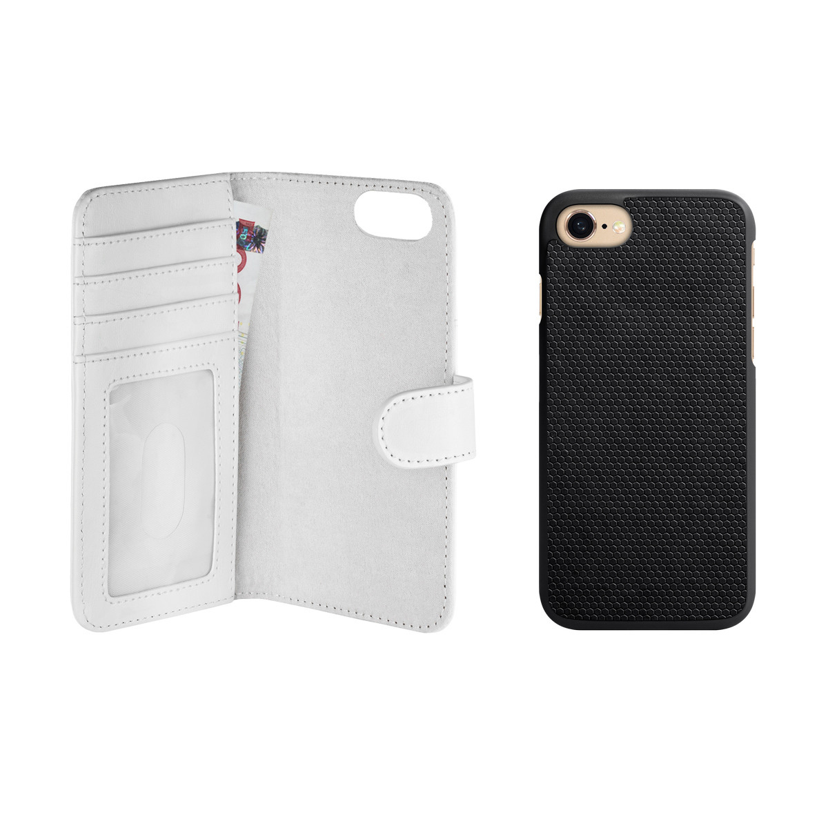IDEAL OF SWEDEN Magnet, Bookcover, Apple, iPhone 6, iPhone 7, iPhone 8, Weiß