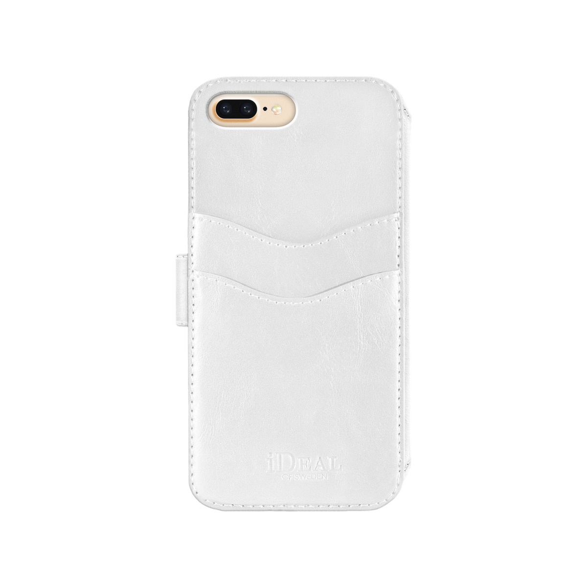 IDEAL OF SWEDEN STHLM, Bookcover, Apple, iPhone 6 Plus, iPhone 7 Plus ,iPhone 8 Plus, Weiß