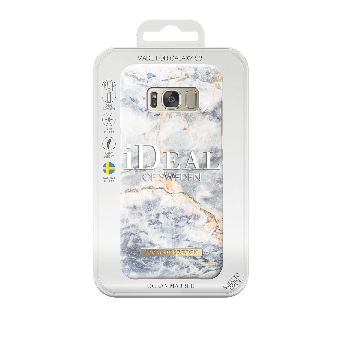 IDEAL OF SWEDEN Fashion, Backcover, Samsung, Galaxy S8, Ocean Marble