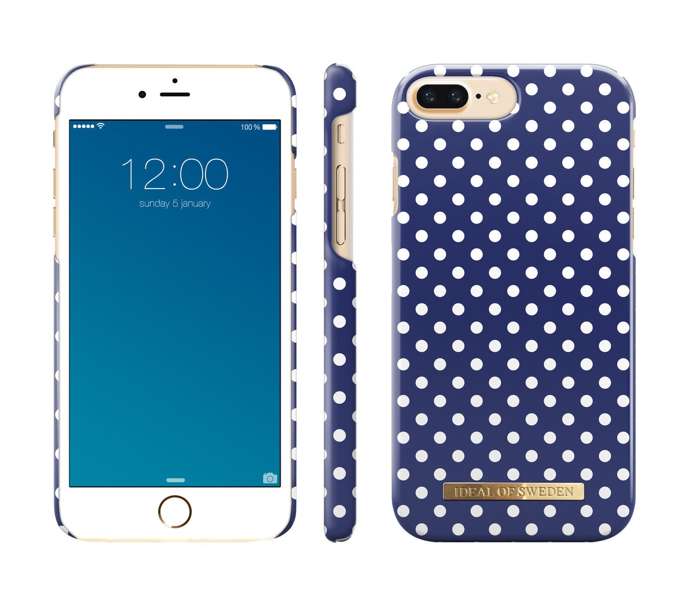 IDEAL OF SWEDEN Fashion, Backcover, Apple, iPhone 6 Plus, iPhone 7 Plus ,iPhone 8 Plus, Polka Dots