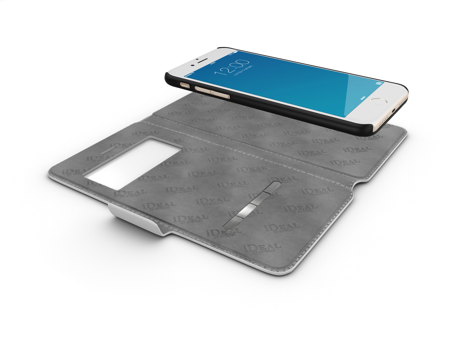 IDEAL OF SWEDEN Swipe, Bookcover, Apple, iPhone 6, iPhone 7, iPhone 8, Weiß