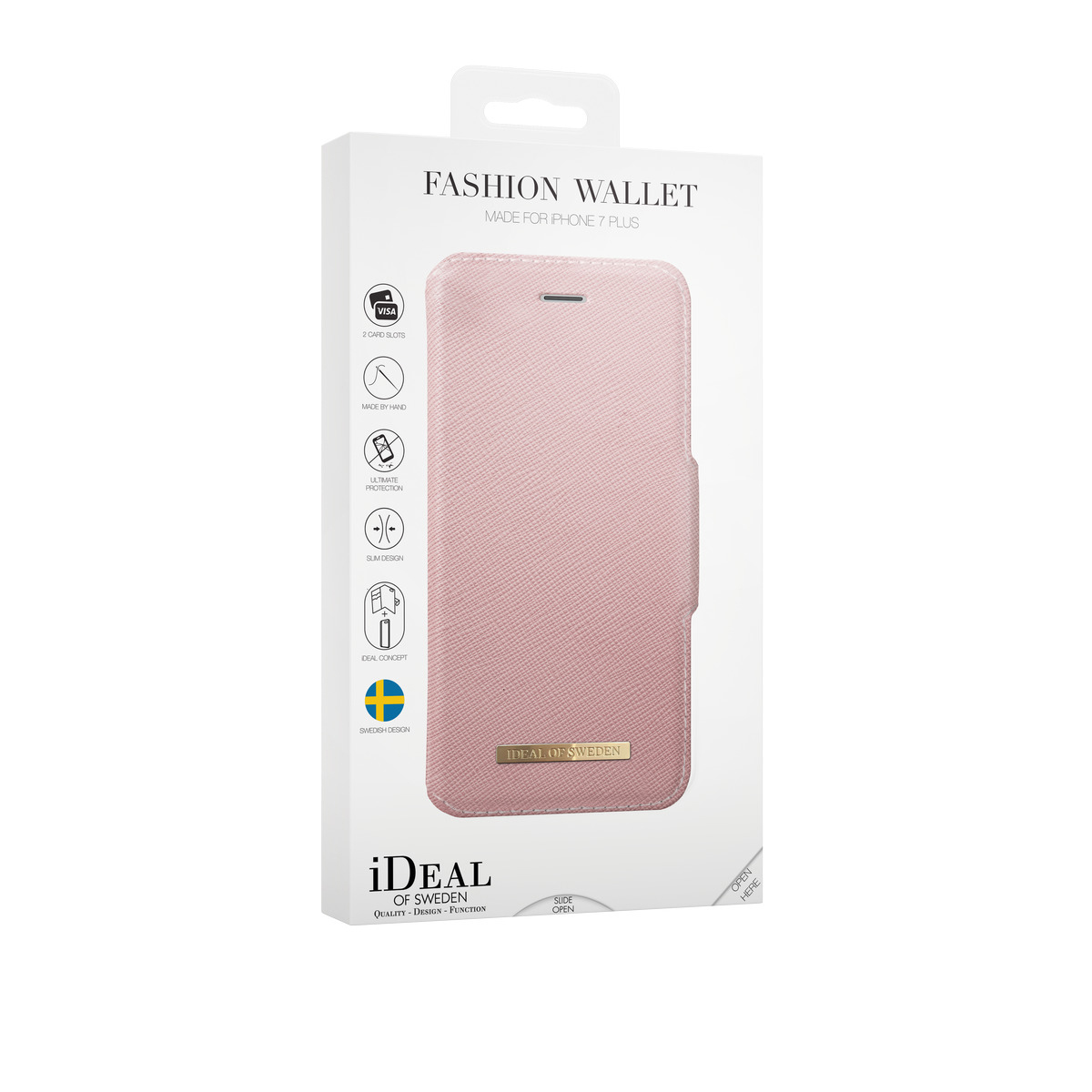 IDEAL OF SWEDEN Fashion, Bookcover, Apple, iPhone 6, iPhone 7, iPhone 8, Rosa