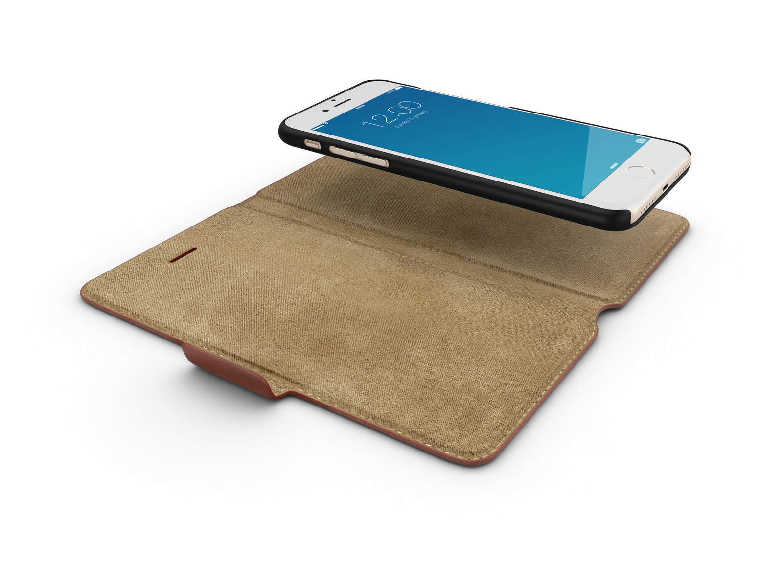 IDEAL OF SWEDEN Fashion, Bookcover, Apple, iPhone 6, iPhone 7, iPhone 8, Braun